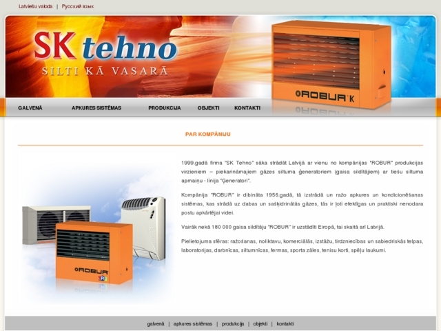 SK Tehno, SIA